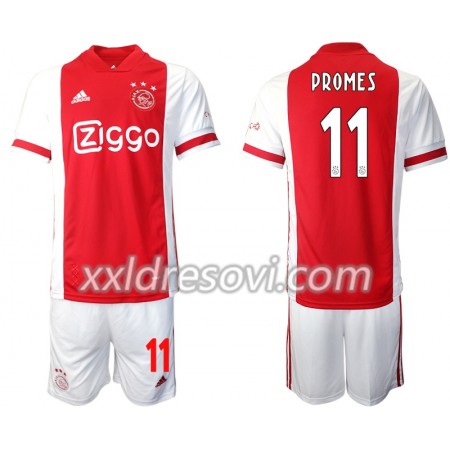 AFC Ajax Quincy Promes 11 Domaći Dječji Komplet Dresovi za Nogomet 2020-2021 (+ kratke hlače)
